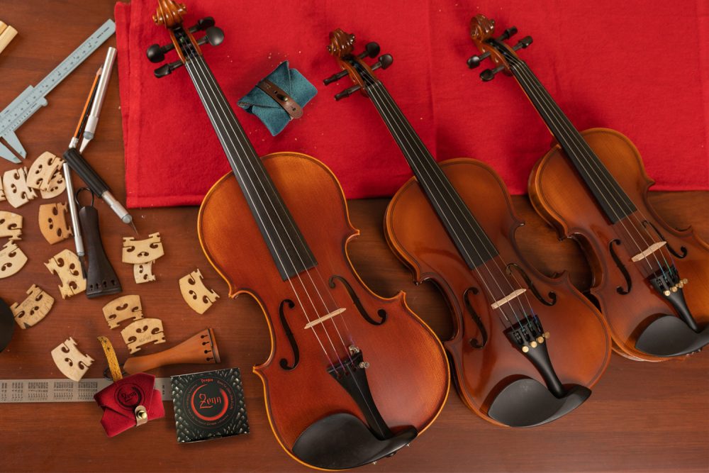 violin,viola, cello and ZENN rosins